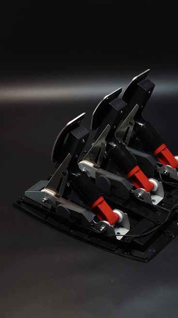 Pedal Reinforce & Silencer Set for Logitech G29 G27 G25 Pedal Reinforce & Silencer Set for Logitech G29 G27 G25