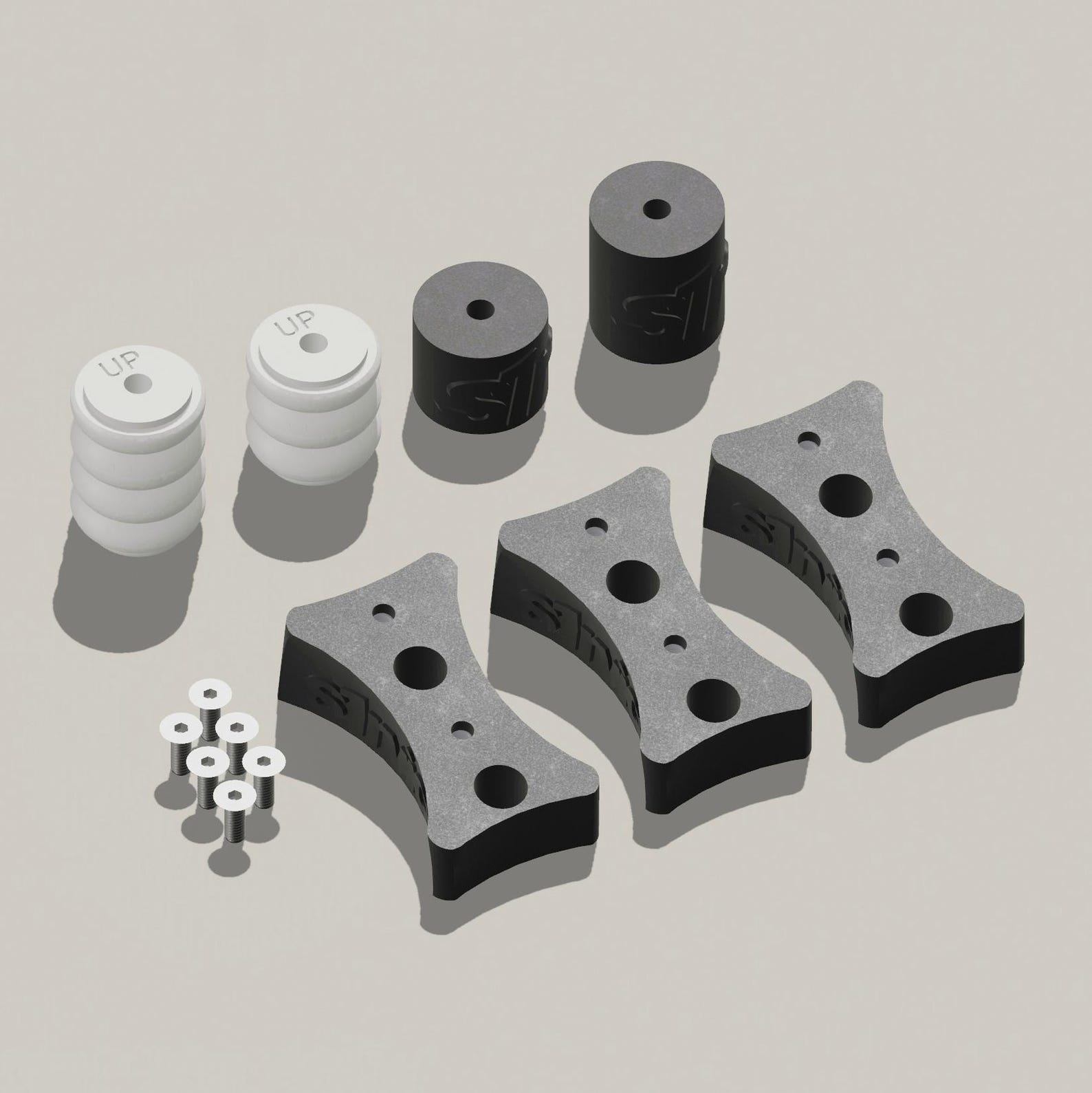 Moza SR-P Load Cell Brake Elastomer Kit: Firmer Braking & Shorter Travel + Pedal Tilt Spacers improves overall feel! Moza SR-P Load Cell Brake Elastomer Kit: Firmer Braking & Shorter Travel + Pedal Tilt Spacers improves overall feel! - Image 7
