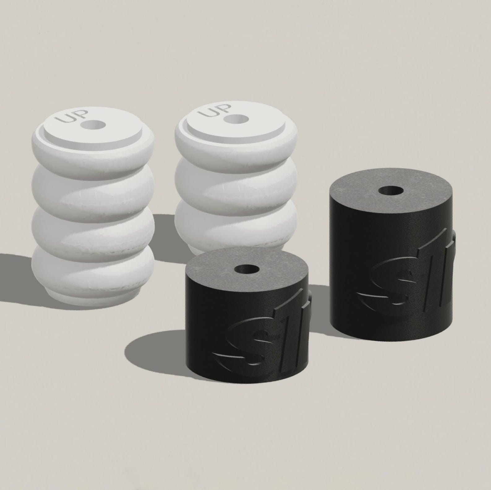Moza SR-P Load Cell Brake Elastomer Kit: Firmer Braking & Shorter Travel + Pedal Tilt Spacers improves overall feel! Moza SR-P Load Cell Brake Elastomer Kit: Firmer Braking & Shorter Travel + Pedal Tilt Spacers improves overall feel! - Image 5